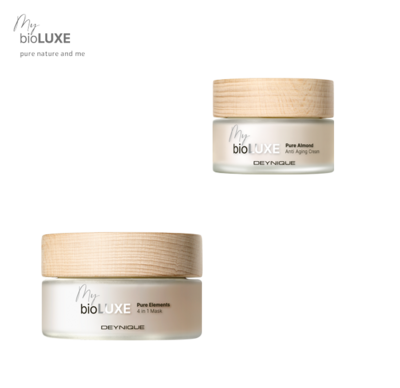 My bioLUXE Pure Almond & 4-in-1 Maske My bioLUXE Pure Almond & 4-in-1 Maske